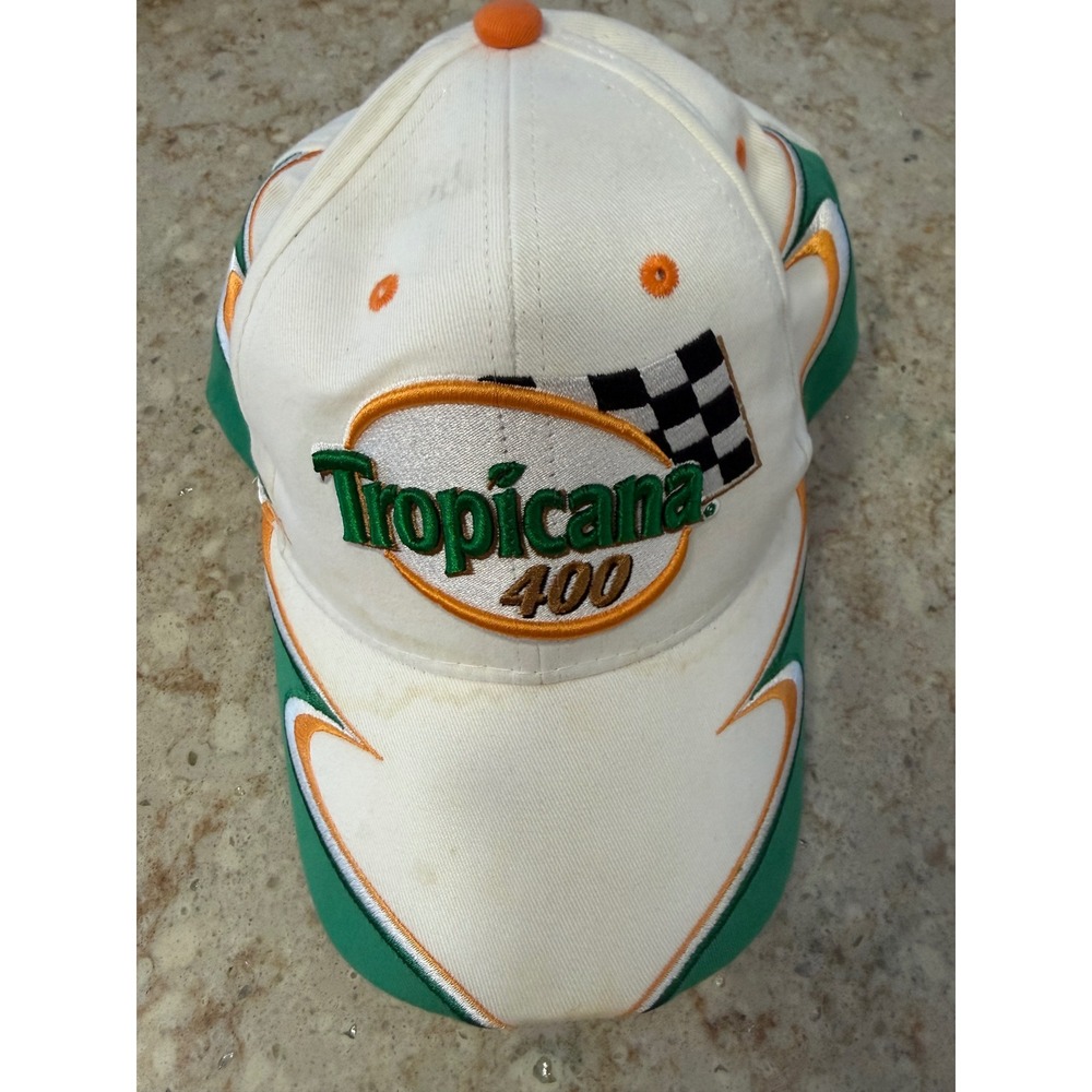 Vintage 2004 Tropicana 400 NASCAR Hat Chicagoland Speedway Kudzu Racing‎ Cap